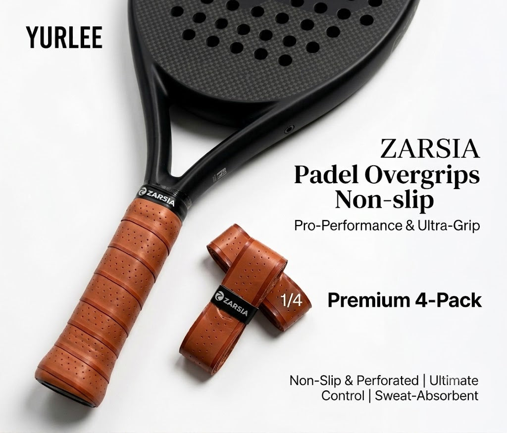 Padel Overgrips – 4er-Pack, rutschfest & perforiert